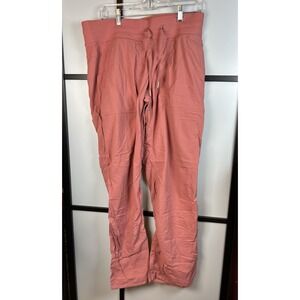 Lululemon Dance Studio Mid-Rise Pant Regular Size 12 Salmon Pink